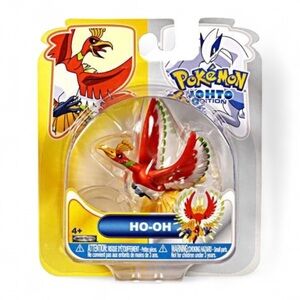 Pokemon HO-OH Figure Series 16 Johto Edition Jakks Pacific 2010 Collectible NEW